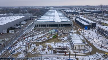 Widok na Budynek nr 3 od strony południowej