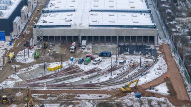 Widok na Budynek nr 3 od strony północno-zachodniej