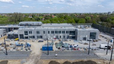 Widok na Bud 5 od strony południowo-zachodniej