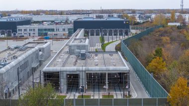 Widok na bud. nr  10.11 od strony południowej