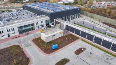 Widok na bud. nr  12 od strony południowej
