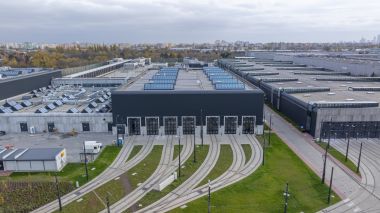 Widok na bud. nr  1a
