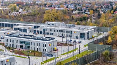 Widok na bud. nr  2 i nr 5