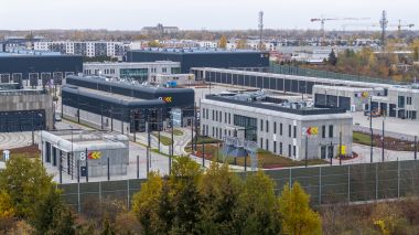 Widok na bud. nr  2 i 9 od strony południowej