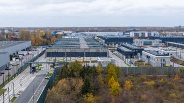 Widok na bud. nr  3 od strony południowej