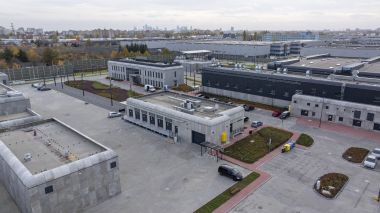 Widok na bud. nr  4 od strony północnej