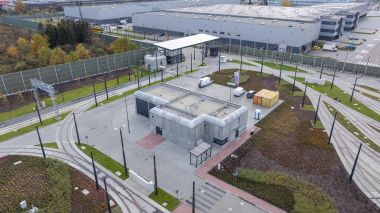 Widok na bud. nr  8 od strony północno-wschodniej