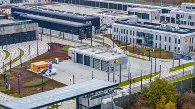Widok na bud. nr  8 od strony południowej