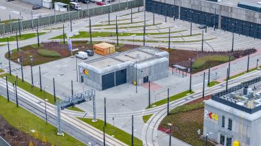 Widok na bud. nr  8 od strony południowo-wschodniej