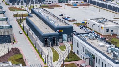 Widok na bud. nr 9 od strony południowej