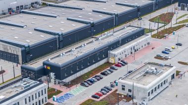 Widok na bud. nr 9 od strony południowo-wschodniej