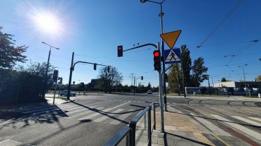 Skrzyżowanie ul. Annopol i Inowłodzkiej