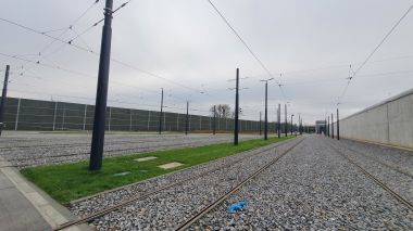 Teren zajezdni - torowisko